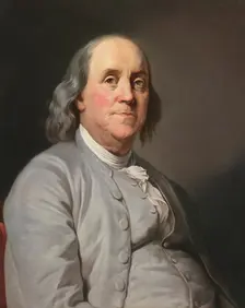 Portrait of Benjamin Franklin , c. 1780