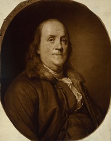Portrait of Benjamin Franklin , Early 1780s