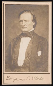 Portrait of Benjamin Franklin Wade (1800-1878), Before 1878. Creator: Unknown