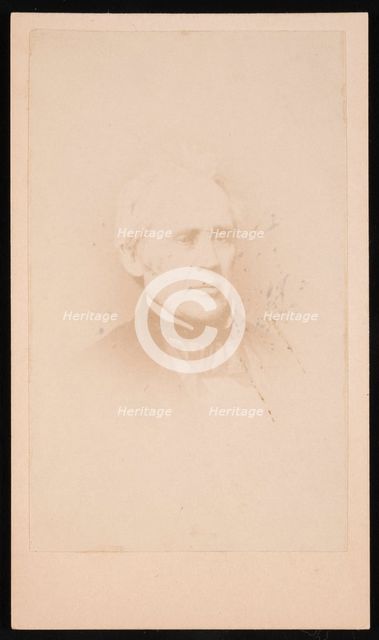 Portrait of Benjamin Silliman (1779-1864), Before 1864. Creator: Unknown.