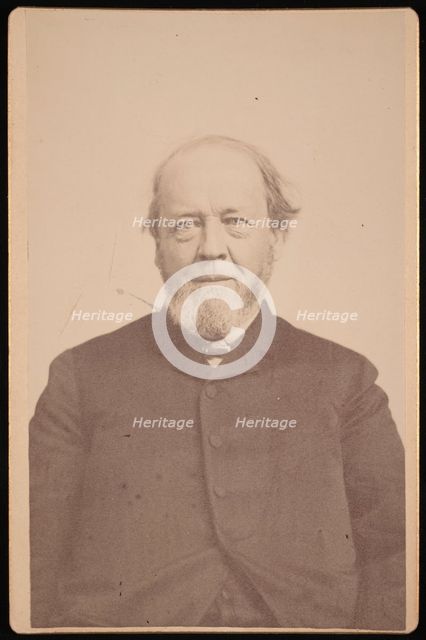 Portrait of Benjamin Silliman, Jr. (1816-1885), Before 1885. Creator: Unknown.