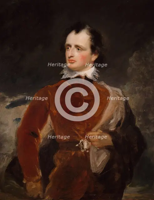 Portrait of Benjamin Robert Haydon (1786-1846), 1816. Creator: George Henry Harlow.