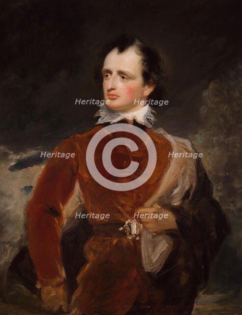Portrait of Benjamin Robert Haydon (1786-1846), 1816. Creator: George Henry Harlow.