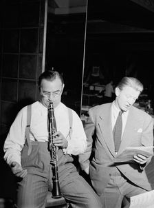 Portrait of Benny Goodman, 400 Restaurant, New York, N.Y., ca. July 1946. Creator: William Paul Gottlieb