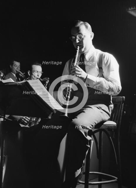 Portrait of Benny Goodman, 400 Restaurant, New York, N.Y., ca. July 1946. Creator: William Paul Gottlieb.