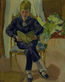 Portrait of Bent von Müllen as a Boy, 1894-1943. Creator: Edvard Weie