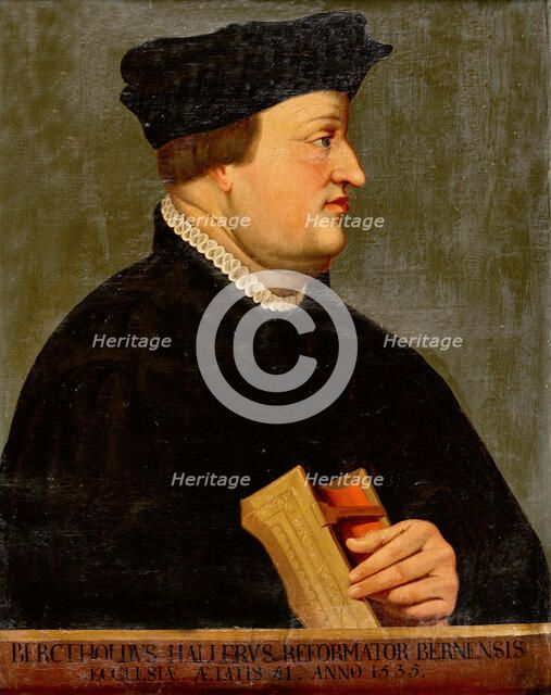 Portrait of Berchtold Haller (1492-1536) , . Creator: Anonymous ().