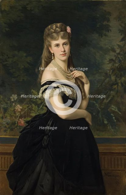 Portrait of Berg, 1871. Creator: Michele Gordigiani.