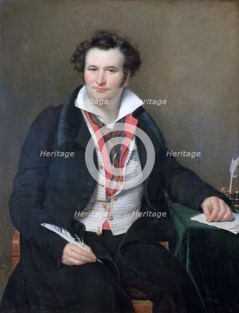 'Portrait of Bernard Wolf', c1823. Artist: Sophie Rude