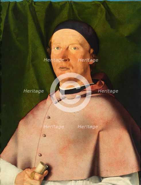 Portrait of Bernardo de' Rossi, 1550. Creator: Lotto, Lorenzo (1480-1556).