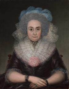 Portrait of Bernarda Tavira (1727-1797) , c1787. Creator: Goya, Francisco, de (1746-1828)