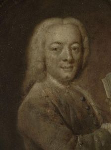 Portrait of Bernardus de Bosch I, Poet and Art Patron in Amsterdam, 1732-1771. Creator: Jan Maurits Quinkhard
