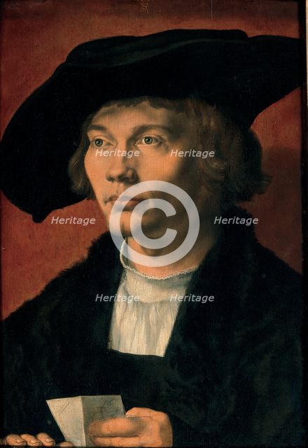 Portrait of Bernhard von Reesen, 1521. Artist: Dürer, Albrecht (1471-1528)