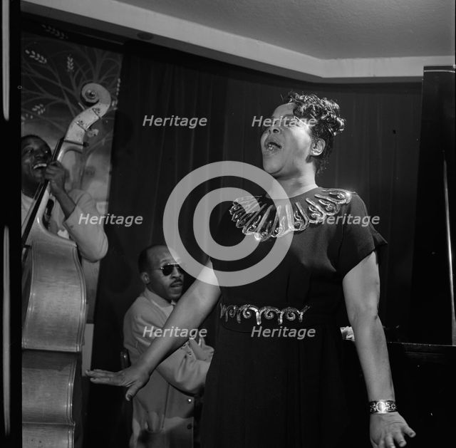 Portrait of Bertha Chippie Hill, New York, N.Y., 1946. Creator: William Paul Gottlieb.