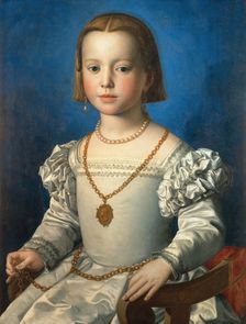 Portrait of Bia de Medici, 1542. Artist: Bronzino, Agnolo (1503-1572)
