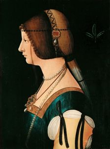 Portrait of Bianca Maria Sforza (1472-1510), Between 1475 and 1500