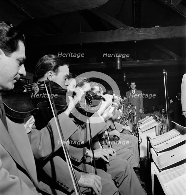 Portrait of Bill Cogliano, Joseph Kowalewski, Carl Ottobrino, Stanley Kraft...N.Y., ca. June 1947. Creator: William Paul Gottlieb.