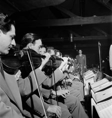 Portrait of Bill Cogliano, Joseph Kowalewski, Carl Ottobrino, Stanley Kraft...N.Y., ca. June 1947. Creator: William Paul Gottlieb