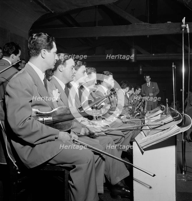Portrait of Bill Cogliano, Joseph Kowalewski, Carl Ottobrino, Stanley Kraft...New York, N.Y., 1947.  Creator: William Paul Gottlieb.