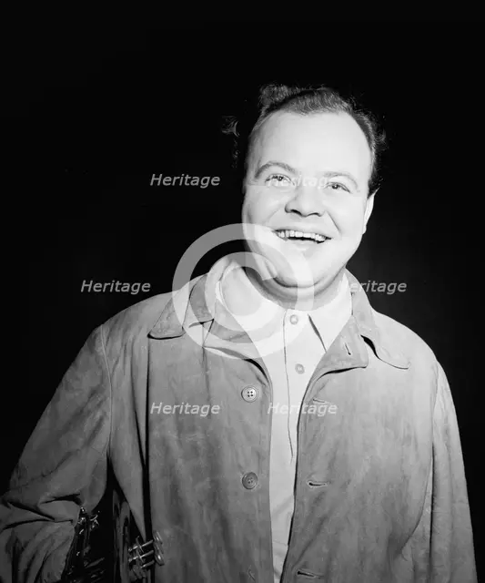 Portrait of Billy Butterfield, Columbia studio(?), New York, N.Y., ca. Mar. 1947. Creator: William Paul Gottlieb.