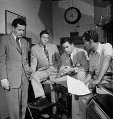 Portrait of Billy Eckstine and Nelson Riddle, New York, N.Y., 1946. Creator: William Paul Gottlieb