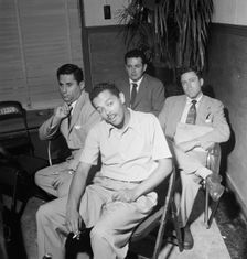 Portrait of Billy Eckstine and Nelson Riddle, New York, N.Y., 1946. Creator: William Paul Gottlieb