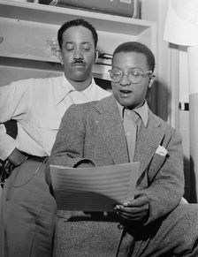 Portrait of Billy Strayhorn, New York, N.Y., ca. June 1947. Creator: William Paul Gottlieb