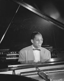Portrait of Billy Taylor, New York, N.Y., ca. 1947. Creator: William Paul Gottlieb