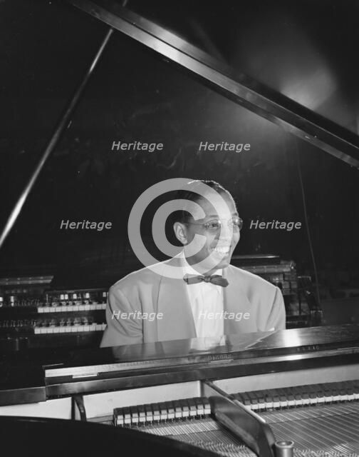 Portrait of Billy Taylor, New York, N.Y., ca. 1947. Creator: William Paul Gottlieb.