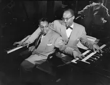 Portrait of Billy Taylor and Bob Wyatt, New York, N.Y., ca. 1947. Creator: William Paul Gottlieb