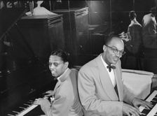 Portrait of Billy Taylor and Bob Wyatt, New York, N.Y., ca. 1947. Creator: William Paul Gottlieb