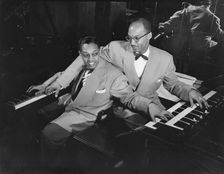 Portrait of Billy Taylor and Bob Wyatt, New York, N.Y., ca. 1947. Creator: William Paul Gottlieb