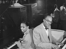 Portrait of Billy Taylor and Bob Wyatt, New York, N.Y., ca. 1947. Creator: William Paul Gottlieb