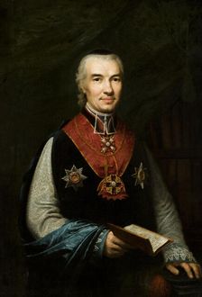 Portrait of Bishop Hieronim Strojnowski, 1802-1806. Creator: Jozef Peszka