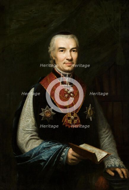 Portrait of Bishop Hieronim Strojnowski, 1802-1806. Creator: Jozef Peszka.