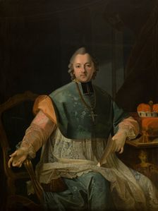 Portrait of Bishop Ignacy Krasicki, 1838. Creator: Aleksander Skalski