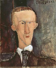 Portrait of Blaise Cendrars, 1917. Creator: Modigliani; Amedeo (1884-1920)