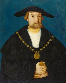 Portrait of Blasius von Holzhausen (1481-1525), 1523. Creator: Hans Abel