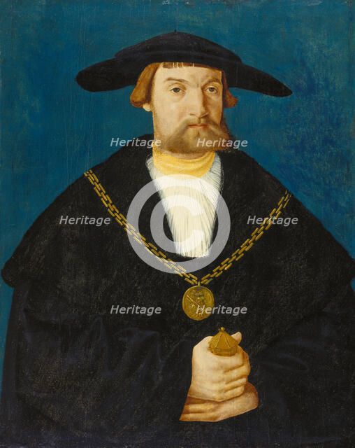 Portrait of Blasius von Holzhausen (1481-1525), 1523. Creator: Hans Abel.