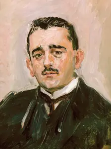 Portrait of Bruno Cassirer (1872-1941), 1911. Creator: Slevogt, Max (1868-1932)