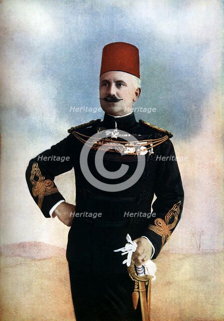 Portrait of Brevet-Col Sir Francis Reginald Wingate, KCMG, CB, DSO, RA, ADC, 1900. Creator: Gabriel Lekegian.