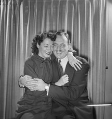Portrait of Brick Fleagle and Mrs. Brick Fleagle, New York, N.Y., 1946. Creator: William Paul Gottlieb