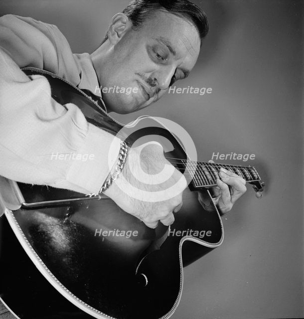 Portrait of Brick Fleagle, New York, N.Y., 1946. Creator: William Paul Gottlieb.