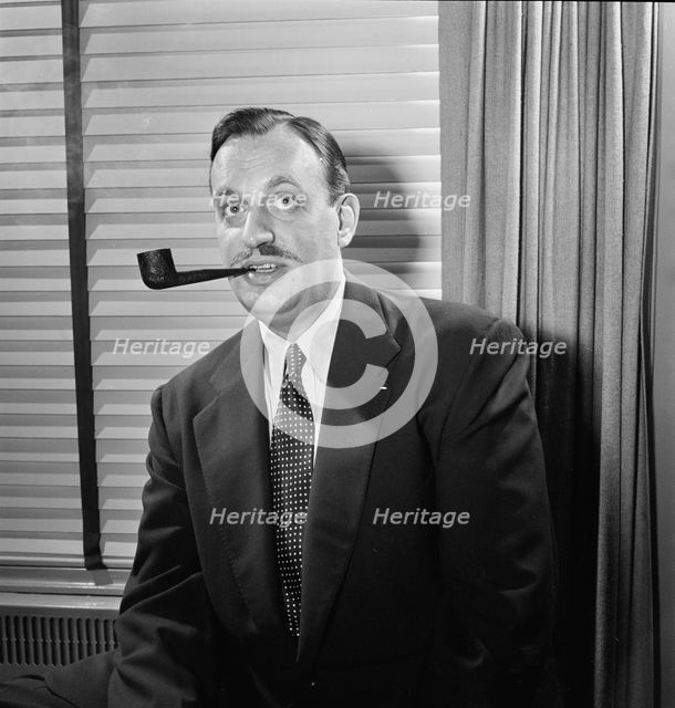 Portrait of Brick Fleagle, New York, N.Y., 1946. Creator: William Paul Gottlieb.