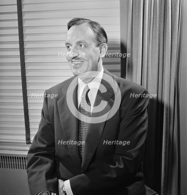 Portrait of Brick Fleagle, New York, N.Y., 1946. Creator: William Paul Gottlieb.