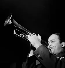 Portrait of Buck Clayton, New York, N.Y.(?), 1938. Creator: William Paul Gottlieb