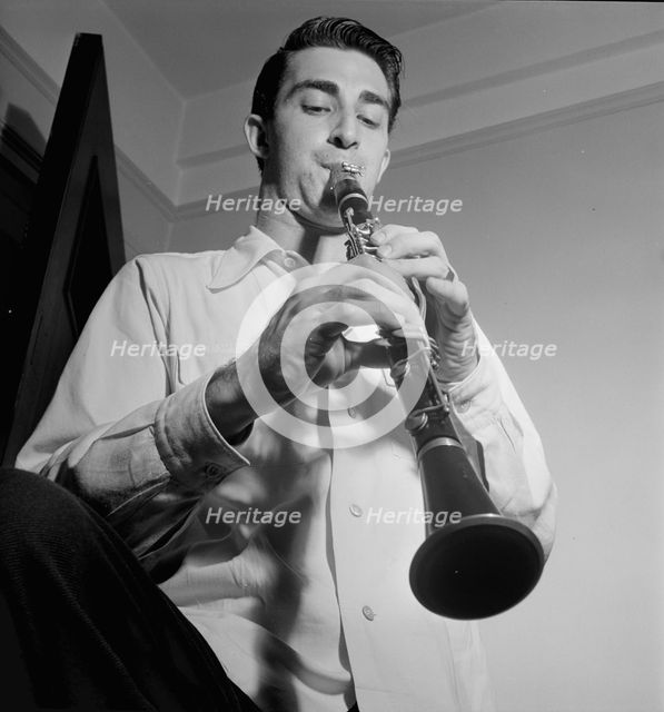 Portrait of Buddy De Franco, New York, N.Y., ca. Sept. 1947. Creator: William Paul Gottlieb.