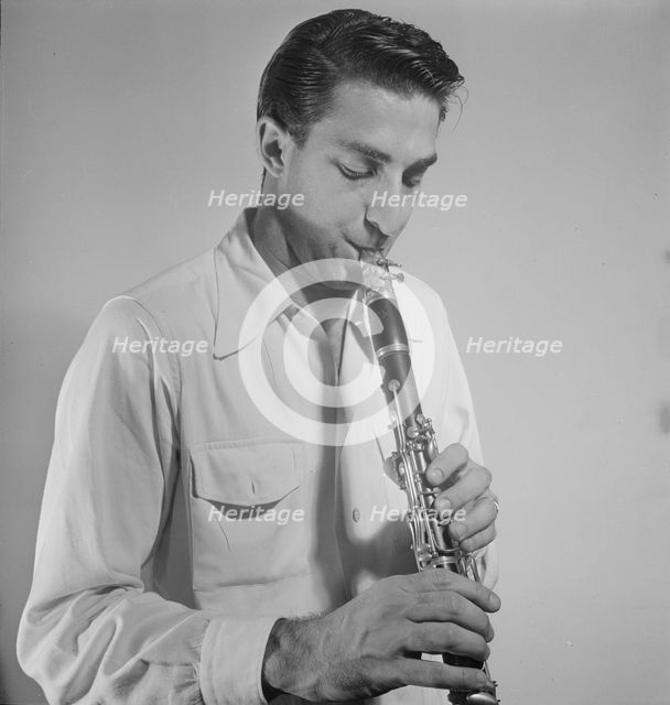 Portrait of Buddy De Franco, New York, N.Y., ca. Sept. 1947. Creator: William Paul Gottlieb.