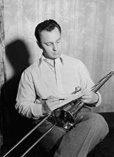 Portrait of Buddy Morrow, New York, N.Y., ca. May 1947. Creator: William Paul Gottlieb