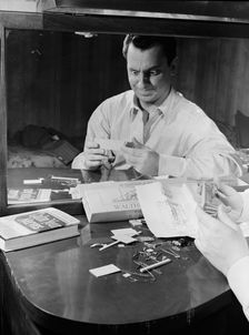 Portrait of Buddy Morrow, New York, N.Y., ca. May 1947. Creator: William Paul Gottlieb